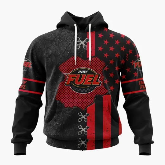 Discover Personalized Indy Fuel Special Flag Design Hoodie Pullover Fan Gear Xmas Gift