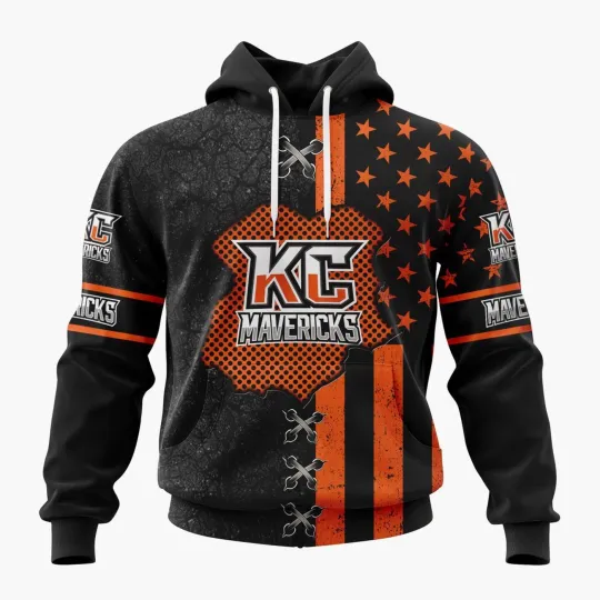 Personalized Kansas City Mavericks Special Flag Hoodie Pullover Fan Gear Gift