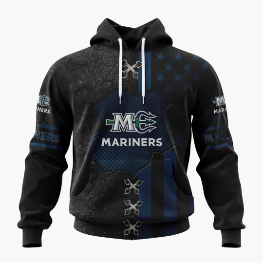 Discover Personalized Maine Mariners Special Flag Design Hoodie Pullover Fan Gear Gift