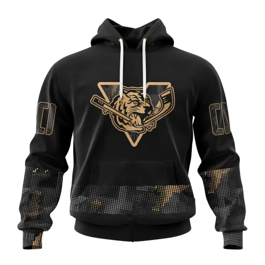 Personalized Victoriaville Tigres Special Camo Hoodie Pullover Fan Gear Gift