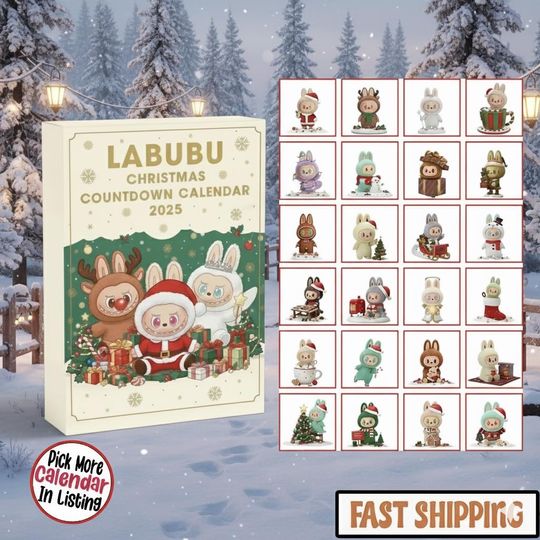 Discover Adorable Monster Advent Calendar 2025, 24 Days of Cute Creature Surprises, Fun Christmas Countdown Gift for Kids & Collectors