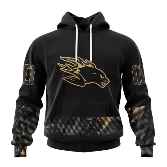 Personalized Saint John Sea Dogs Special Camo Hoodie Pullover Fan Gear Gift