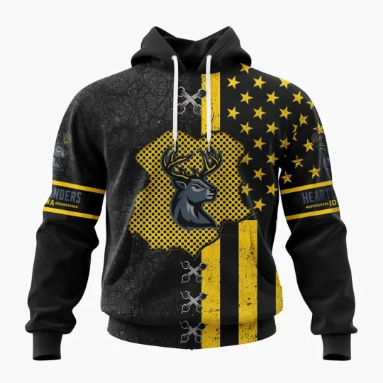 Personalized Iowa Heartlanders Special Flag Design Hoodie Pullover Fan Gear Gift