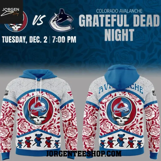 Discover Colorado 1Avalanche Grateful Dad 2025 Thank You For 60 Years 3D Hoodie