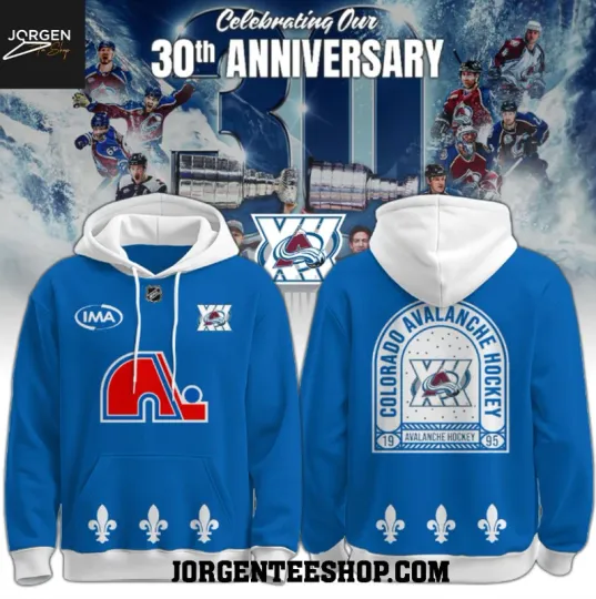 Discover Colorado Avalanche 2025 Nordiques Heritage Tradition 3D Hoodie