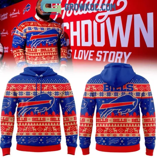 Buffalo Bill Holiday Christmas 3D Printed Hoodie