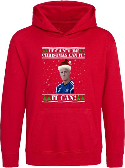 Discover Mick McCarthy It Can't Be Christmas Funny Christmas Hoodie, Great Christmas Gift Hoodie for 2025, Funny Football Fans Unisex Hood Top