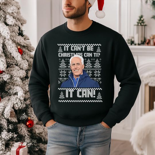 Discover Mick McCarthy It Can't Be Christmas Christmas Sweatshirt, Ugly Football Christmas Sweatshirt, Funny Football Sweater, Football Lover Gift