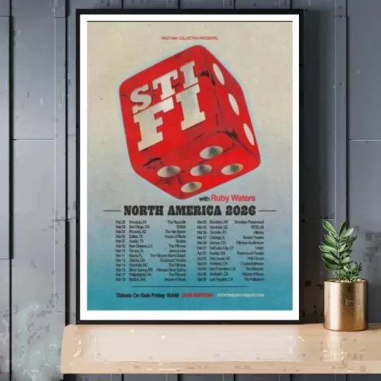 Discover Sticky Fingers Fall Tour 2026 Poster