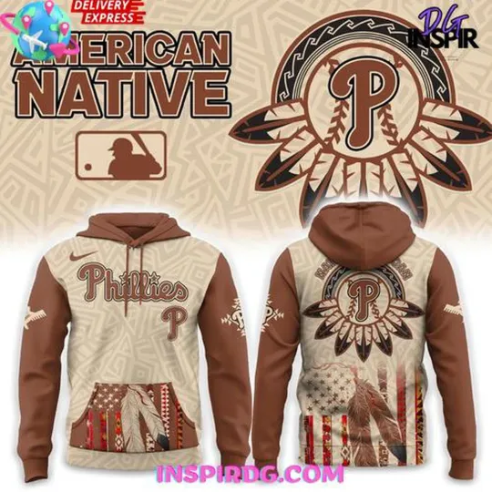 Discover Philadelphia Phillies Native American Heritage 2025 Hoodie, Long Sleeve, T-Shirt