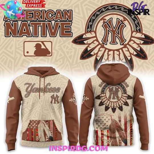 New York Yankees Native American Heritage 2025 Hoodie, Long Sleeve, T-Shirt