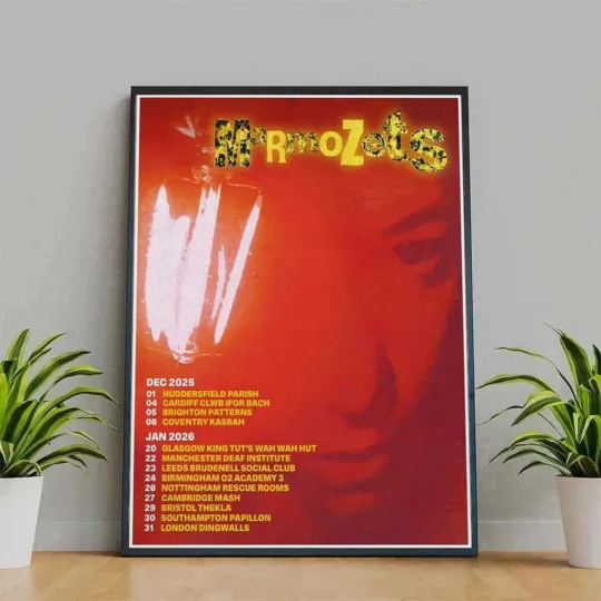 Discover Marmozets 2025 2026 Tour Poster Vertical Premium Matte