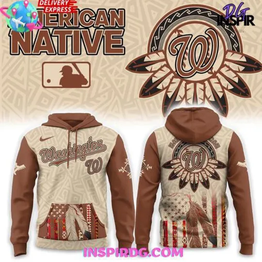 Discover Washington Nationals Native American Heritage Honor Hoodie, Long Sleeve, T-Shirt