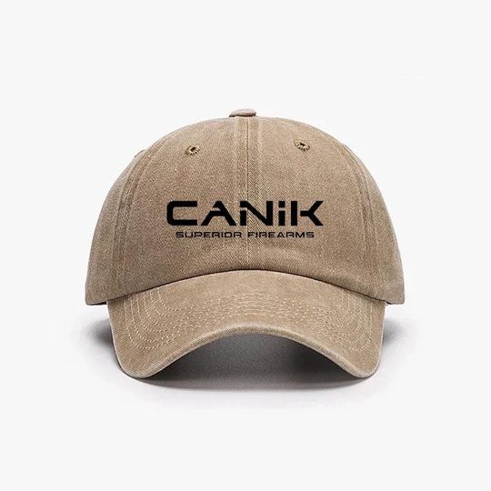 Discover Canik Superior Firearms Vintage Washed Baseball Cap - Adjustable Logo Unisex