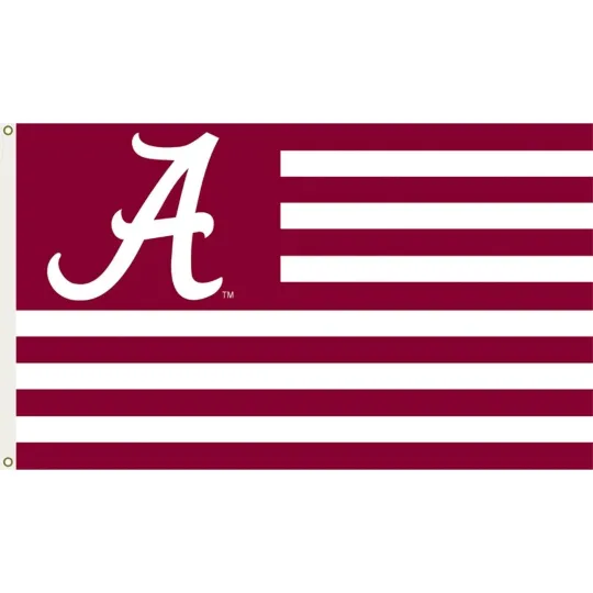 Discover BSI PRODUCTS, INC. - Albm Crimson Tide 3’x5’ Flag with Heavy-Duty Brass...