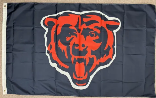 Discover Chicago Bears 3x5 Ft. Flag Banner Single or Double Sided