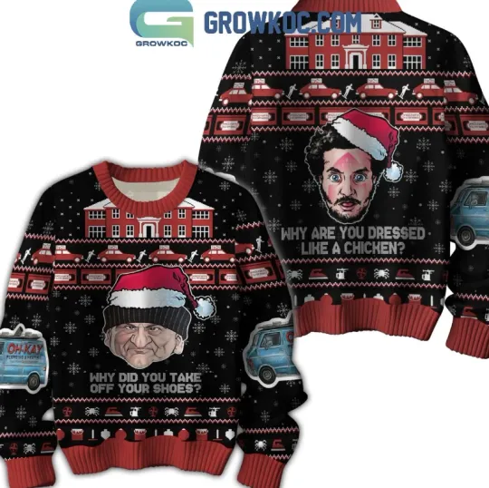 Discover Home Alone Why Are You Dresses Like A Chicken Ugly Sweater