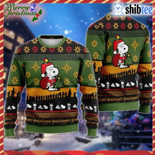 Discover Snoopyy Ugly Sweater, Gift For Fans