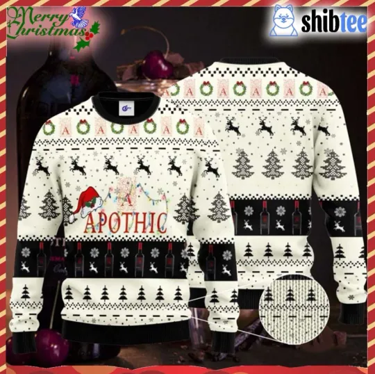 Discover Apothic Santa Hat Christmas Ugly Christmas Sweater