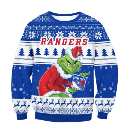 Discover Hockey Ugly Christmas Sweater 2025 Holiday Winter Knit Pullover