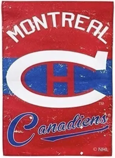 Discover Montreal Canadiens Garden Flag Banner
