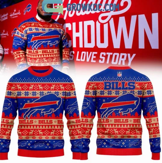 Buffalo Bill Holiday Christmas Ugly Sweater