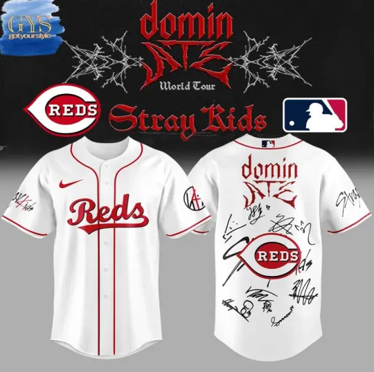 Discover Yc Cincinnati Red X Stray Kids Limited Edition Baseball Jersey