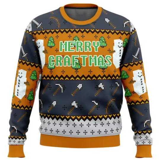 Discover Minecraft Minecraftmas Christmas Sweater Ugly