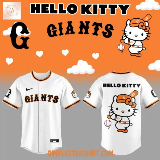 Discover Yomiuri Giant X Hello Kitty Baseball Jersey Size