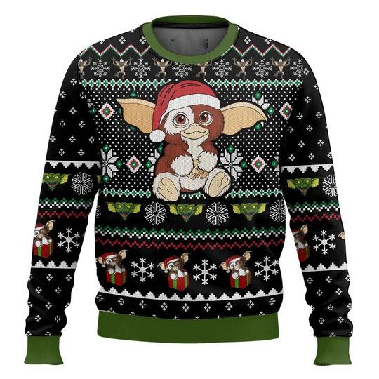 2026 Gremlins Autumn/Winter 3D Printed Ugly Christmas Sweater Men's and Women's Hoodies Couple Christmas Party Casual Clothing