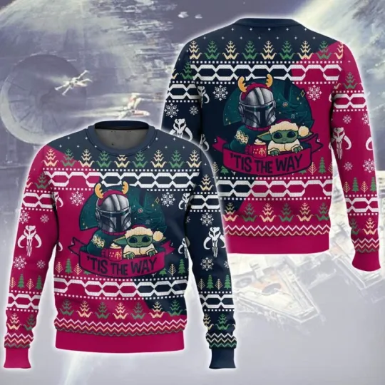 Discover Star Wars Tis The Way, Ugly Christmas Sweater