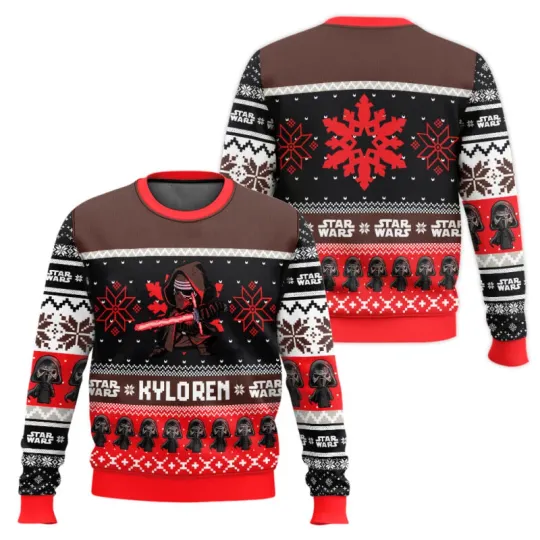Discover Kylo Ren Star Wars Ugly Christmas Sweater