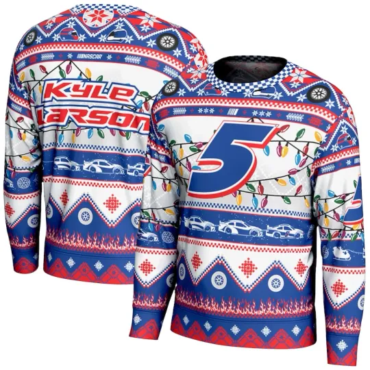 Discover Kyle Larson Prosphere Holiday Ugly Sweater 2025 Xmas Gift