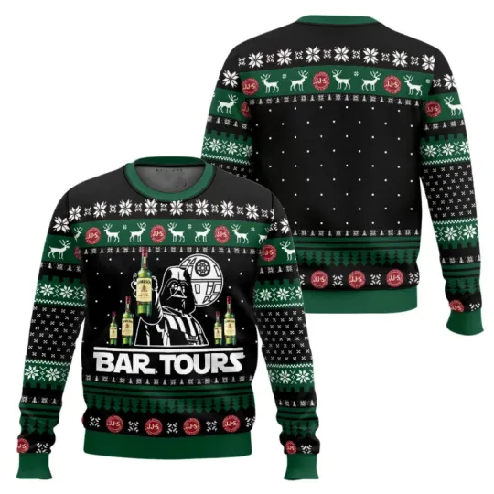 Discover Jameson Bar Tours Ugly Christmas Sweater