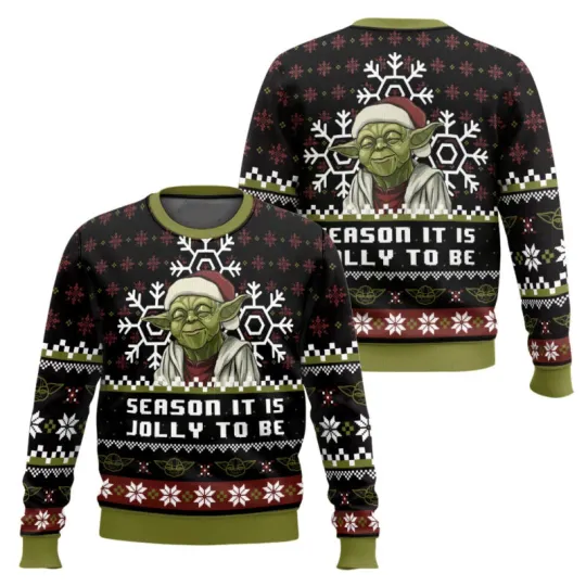 Discover Season It Is Jolly To Be Star Wars Ugly Christmas Sweater