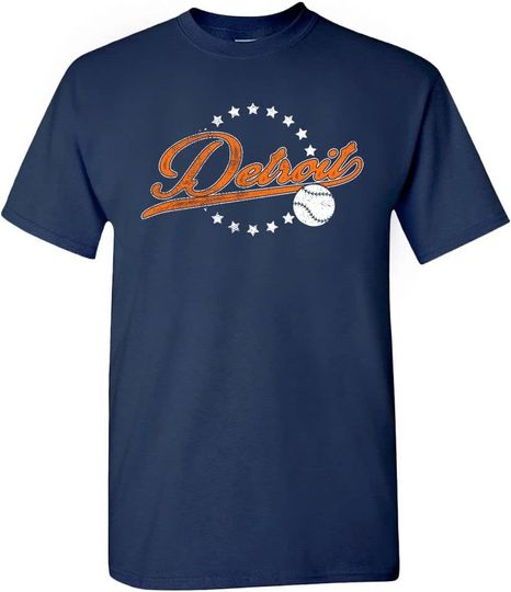 Discover Vintage Style Men's Baseball T-Shirt