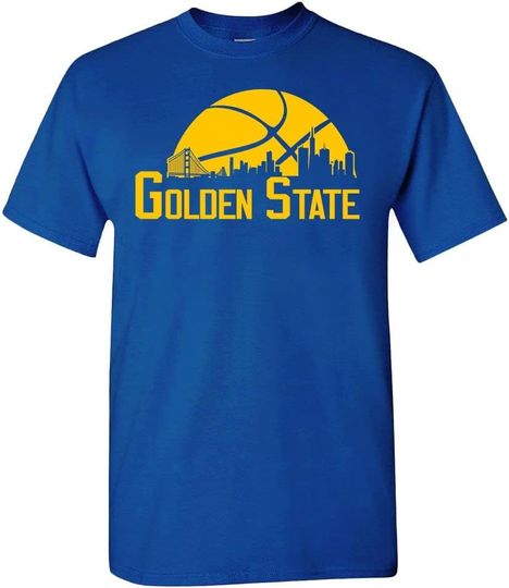 Discover Xtreme Apparel Team Cityscape Skyline Men's T-Shirt for Basketball Fans