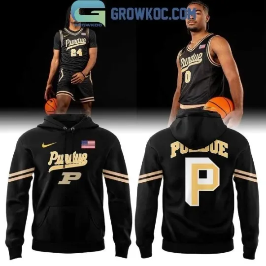 Discover 1Purdue Basketball Night Mode Uniform 2025 Hoodie Unisex All Sizes