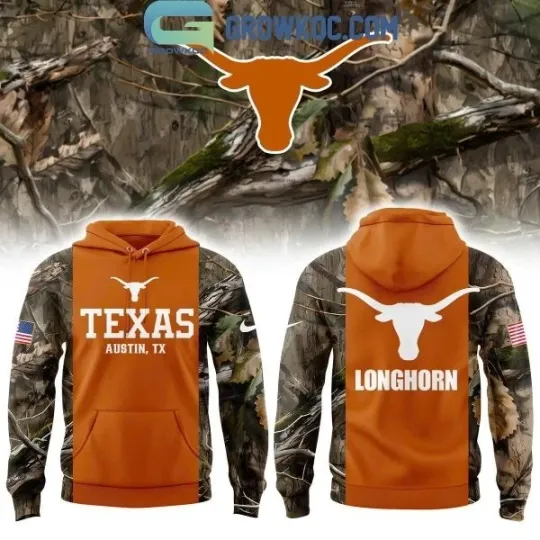 Discover Texas Longhorn Hunting Hoodie Unisex All Sizes