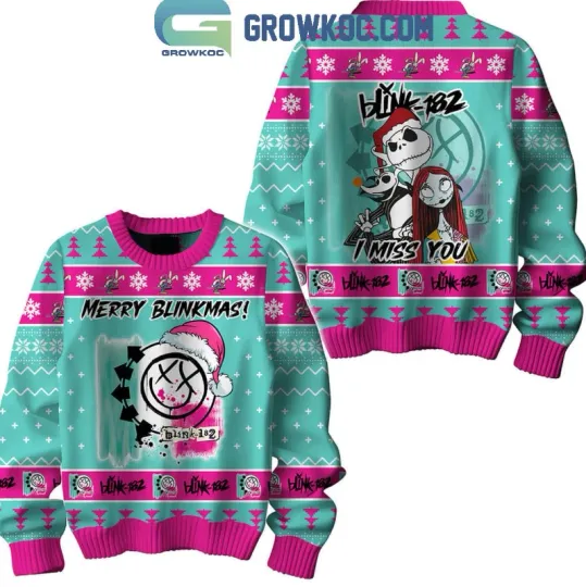 Discover B182 The Nightmare Before Christmas I Miss You 2025 Ugly Sweater