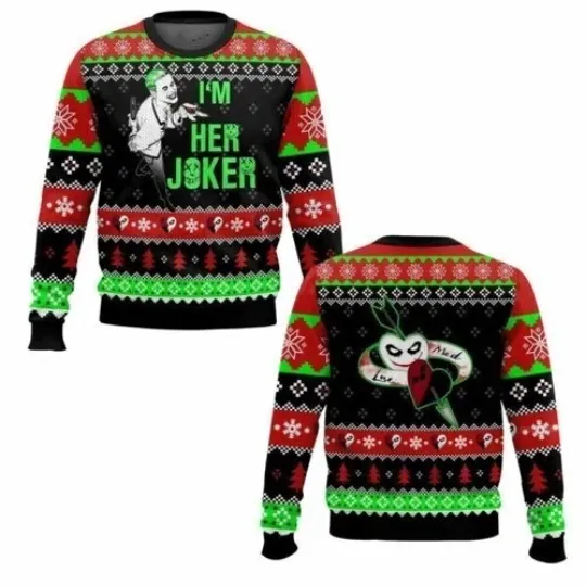 I m Her Joker Ugly Christmas Sweater