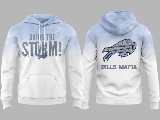 Discover 2025 1Buffalo Bill Bring the Storm Hoodie 3D All