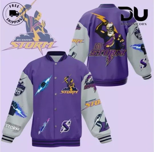 Discover Melbourne Football Club Baseball Jacket Gift For Christmas