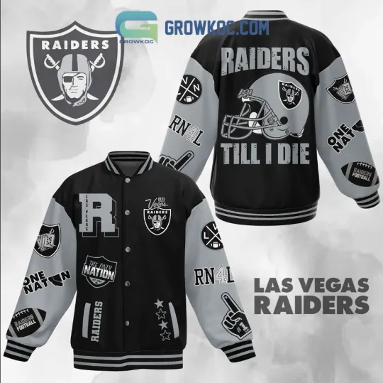 Raiders The Only Nation Raiders Baseball Jacket Gift For Christmas