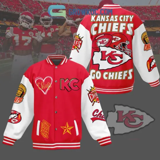 Discover Chiefs Go Chiefs Fan Love Basketball Jacket Gift For Christmas