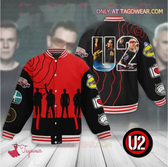 U2 Music Band Baseball Jacket Gift For Christmas