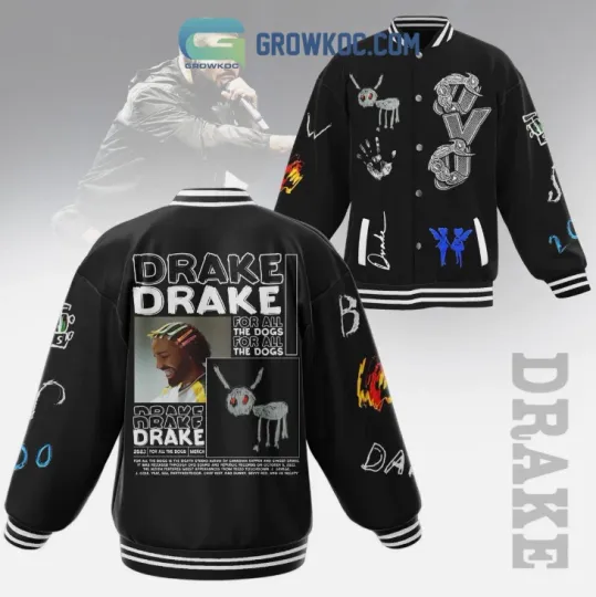 Discover Drake For All The Dogs Baseball Jacket Gift For Christmas