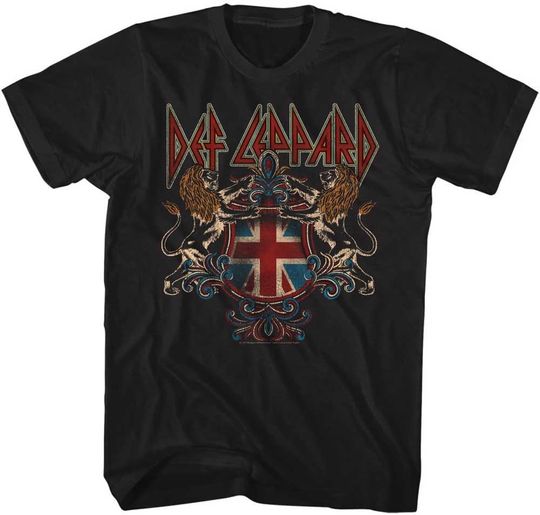 Def Leppard 80s Metal Band Rock T-Shirt