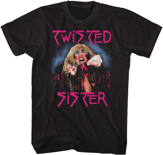 Discover American Classics Twisted Sister Heavy Metal Band Can't Stop Rock'n'Roll Adult T-Shirt Tee