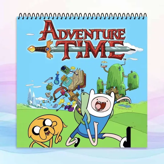 Adventure Time 2026 Calendar, Cartoon Wall Art, Finn and Jake Room Decor Gift